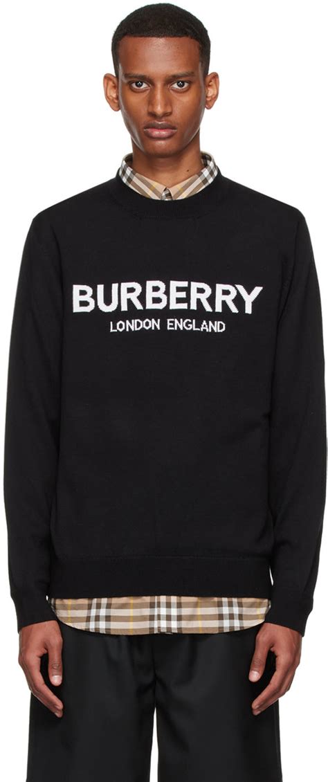 burberry men's sweatshirt|burberry sweater men's.